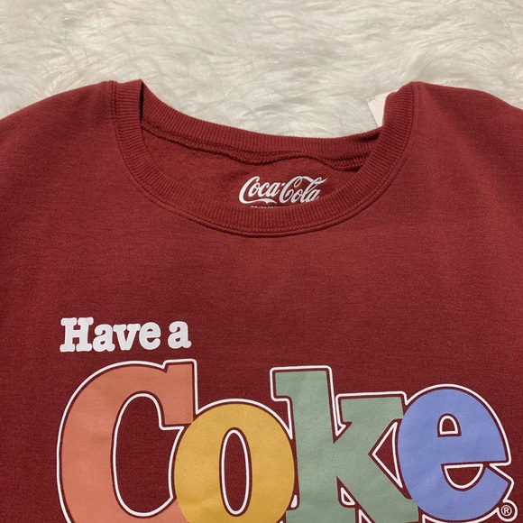COPY - Have a Coke and a smile Sweatshirt - Picture 4 of 5